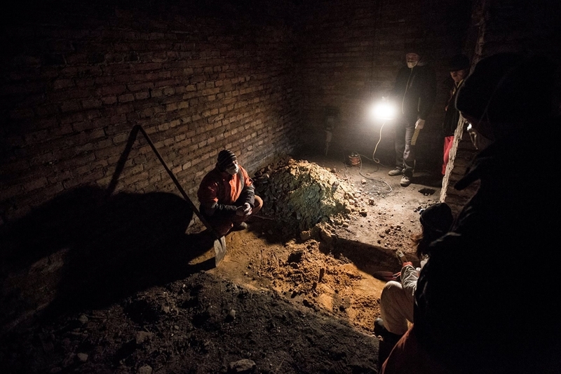 Office of Search and Identification - exhumation work