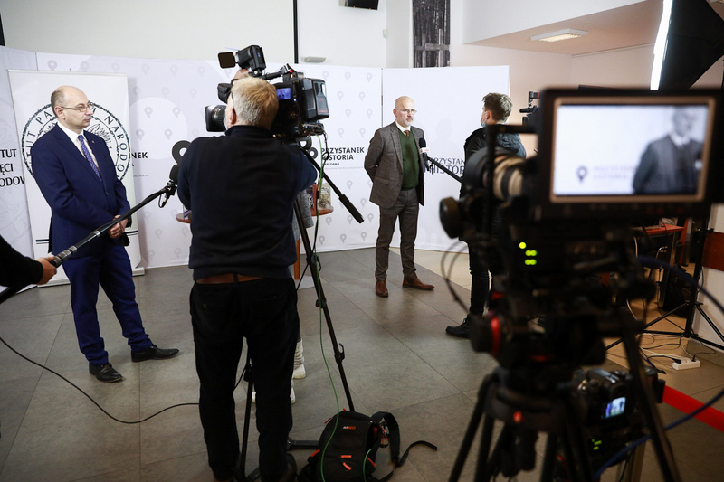 “Polish-Jewish Studies” presented at a press conference, Warsaw 21 January 2020; photo: Sławek Kasper