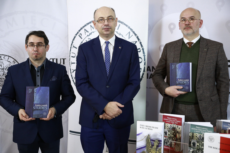 “Polish-Jewish Studies” presented at a press conference, Warsaw 21 January 2020; photo: Sławek Kasper
