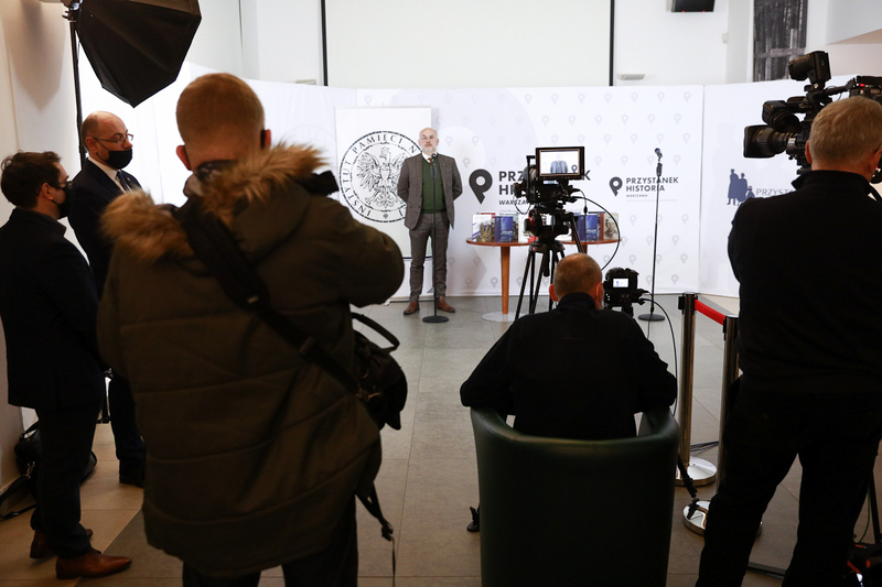 “Polish-Jewish Studies” presented at a press conference, Warsaw 21 January 2020; photo: Sławek Kasper
