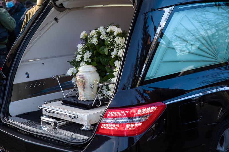Lidia Lwow-Eberle's funeral ceremony, Warsaw 22 January 2021; Photo: Sławek Kasper