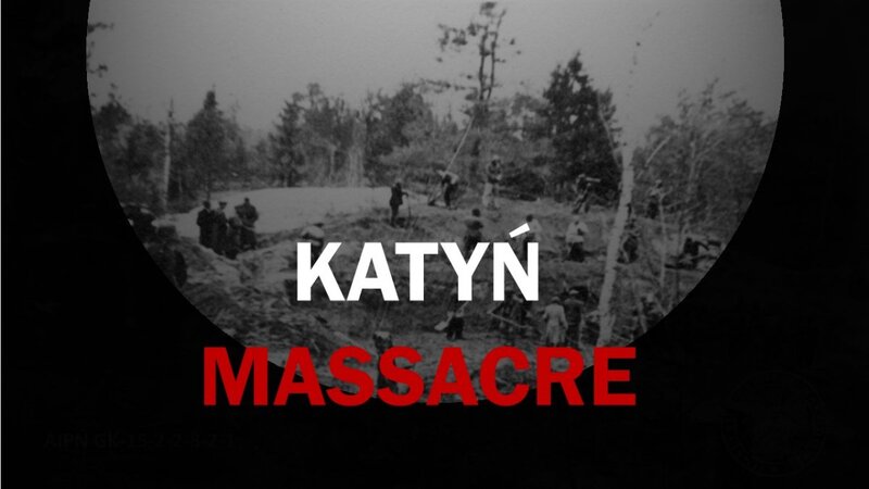 "Katyń Massacre" campaign image