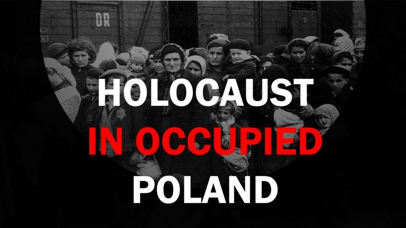 "Holocaust in Occupied Poland " campaign image