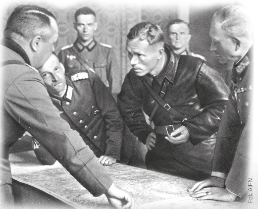 A conference of Soviet and German officers in September 1939 A conference of Soviet and German officers in September 1939