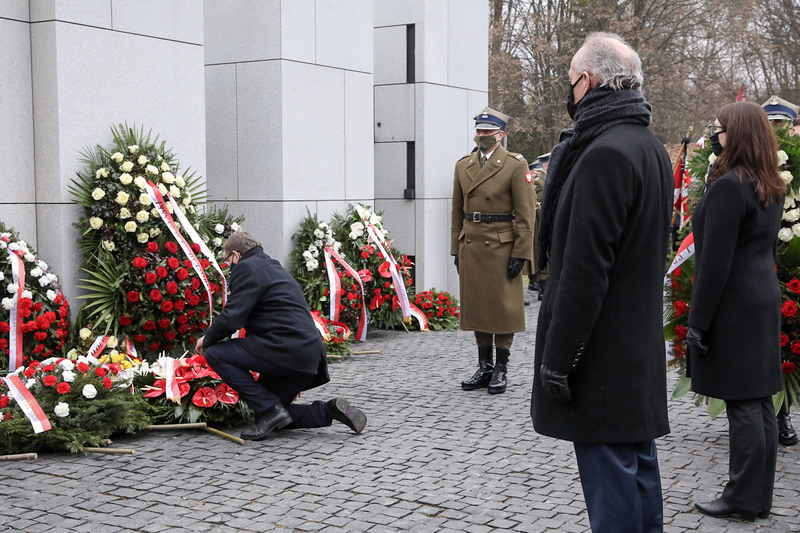 1 March celebrations at the Lot "Ł". Photo: Sławek Kasper, IPN