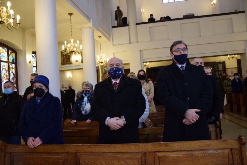 The IPN's head commemorating the anti-communist resistance in Ciechanów and nearby villages