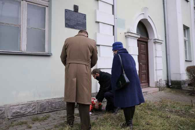 The IPN's head commemorating the anti-communist resistance in Ciechanów and nearby villages