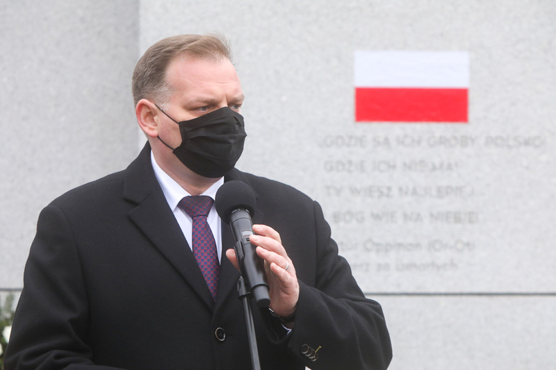 1 March celebrations at the "Ł" lot – the opening of the IPN’s exhibitions devoted to Cpt. Witold Pilecki and Lt.Col. Łukasz Ciepliński.