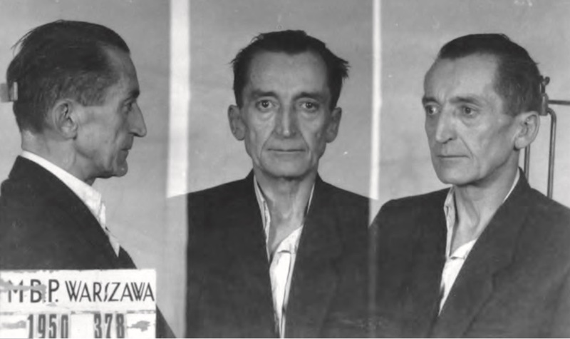 Col. August Emil Fieldorf "Nil", a mugshot