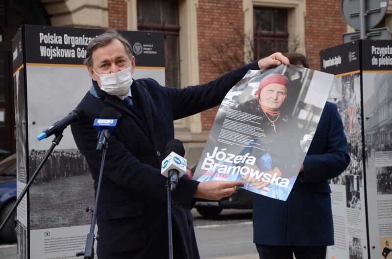 The opening of the "1919-1921 Silesian Uprisings" exhibit in Cracow