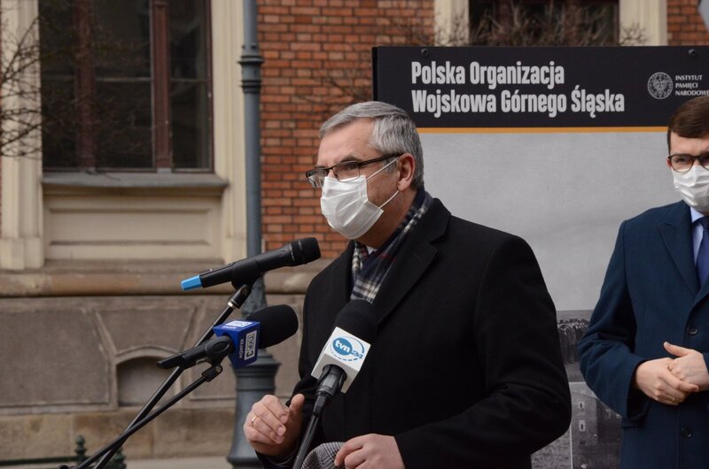 The opening of the "1919-1921 Silesian Uprisings" exhibit in Cracow