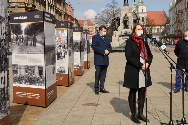 The opening of the "1919-1921 Silesian Uprisings" exhibit in Cracow