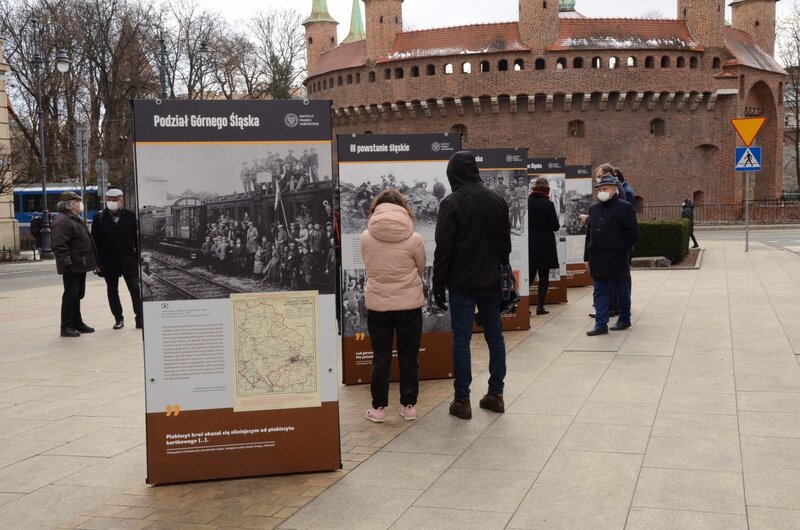 The opening of the "1919-1921 Silesian Uprisings" exhibit in Cracow