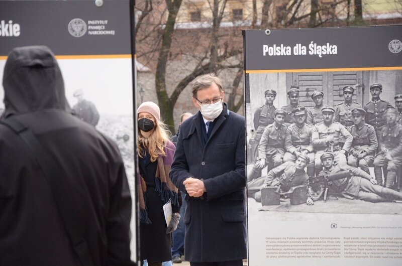 The opening of the "1919-1921 Silesian Uprisings" exhibit in Cracow