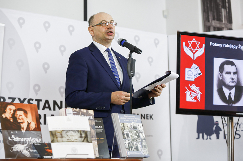 The IPN's press conference on the initiatives on the National Day of Remembrance of Poles Saving Jews