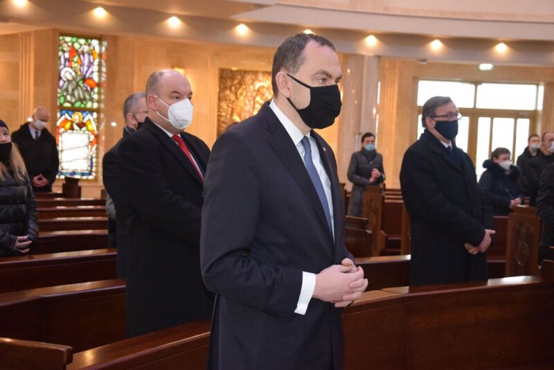 Toruń commemoration of 26 poles who died for helping Jews