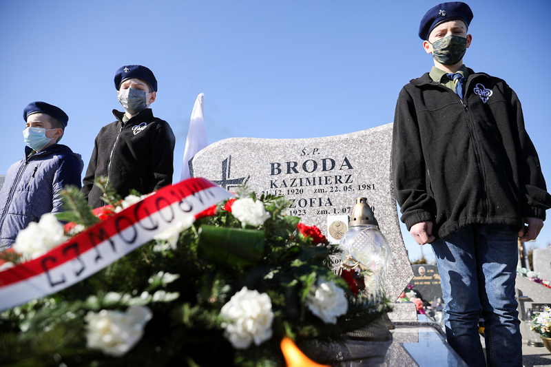 The celebration of the National Day of Poles Rescuing Jews under German Occupation, Markowa in the Podkarpacie region – 24 March 2021