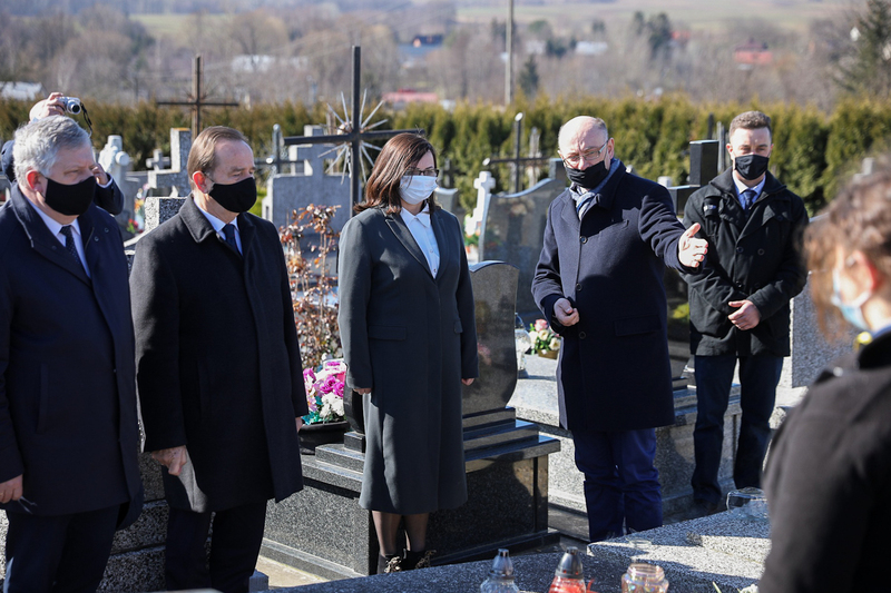 The celebration of the National Day of Poles Rescuing Jews under German Occupation, Markowa in the Podkarpacie region – 24 March 2021