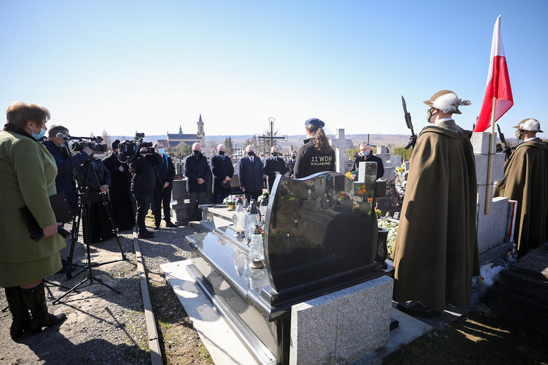 The celebration of the National Day of Poles Rescuing Jews under German Occupation, Markowa in the Podkarpacie region – 24 March 2021