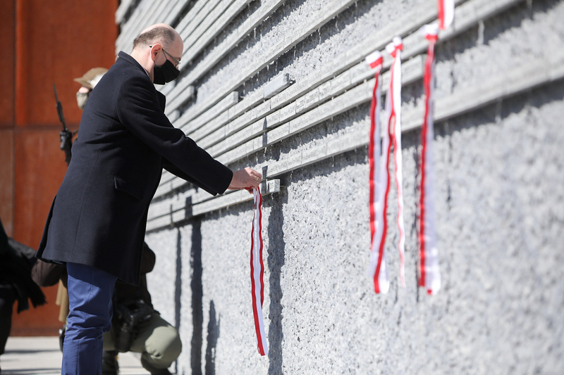 The celebration of the National Day of Poles Rescuing Jews under German Occupation, Markowa in the Podkarpacie region – 24 March 2021