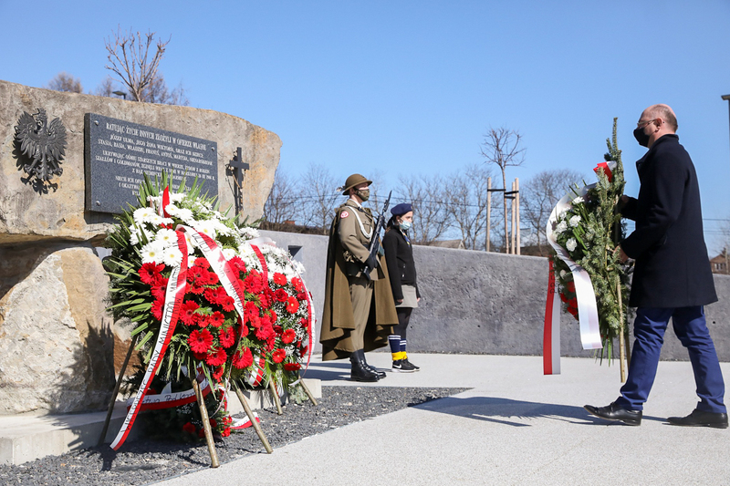 The celebration of the National Day of Poles Rescuing Jews under German Occupation, Markowa in the Podkarpacie region – 24 March 2021