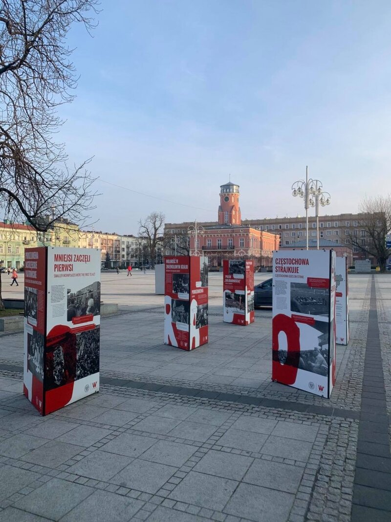 "This is Where 'Solidarity' was Born" exhibition in Częstochowa