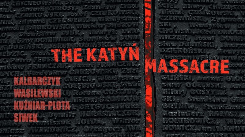 "The Katyń Massacre" - brochure cover