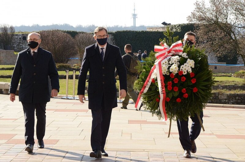 Cracow, the 11th anniversary of the Smolensk air disaster, photo Janusz Ślęzak IPN