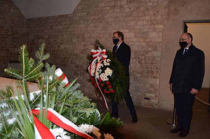 Cracow, the 11th anniversary of the Smolensk air disaster, photo Janusz Ślęzak IPN