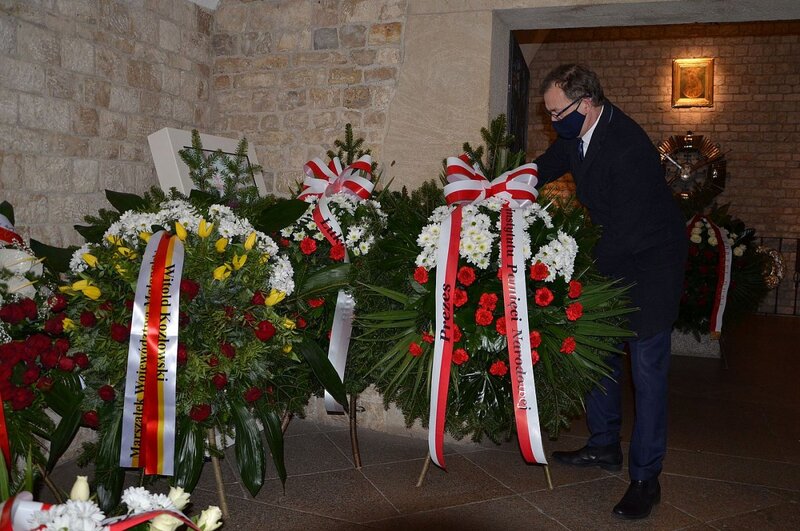 Cracow, the 11th anniversary of the Smolensk air disaster, photo Janusz Ślęzak IPN