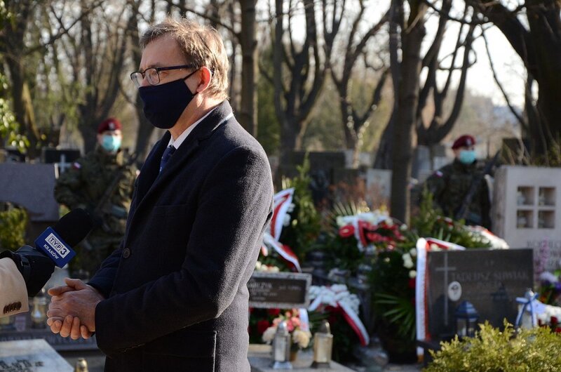 Cracow, the 11th anniversary of the Smolensk air disaster, photo Janusz Ślęzak IPN