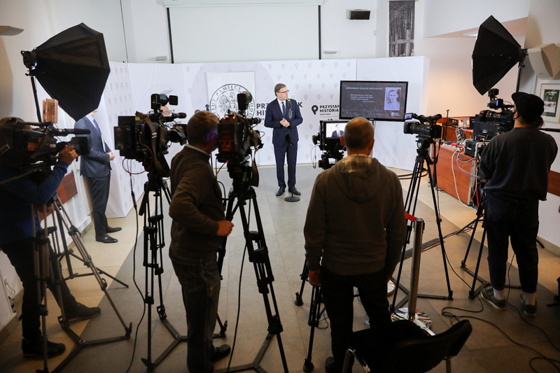 The "Echoes of Katyn" Film Festival press conference