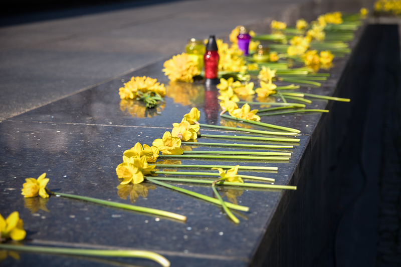 The Monument to the Warsaw Ghetto Heroes, 19 April 2021, photo Sławek Kasper IPN