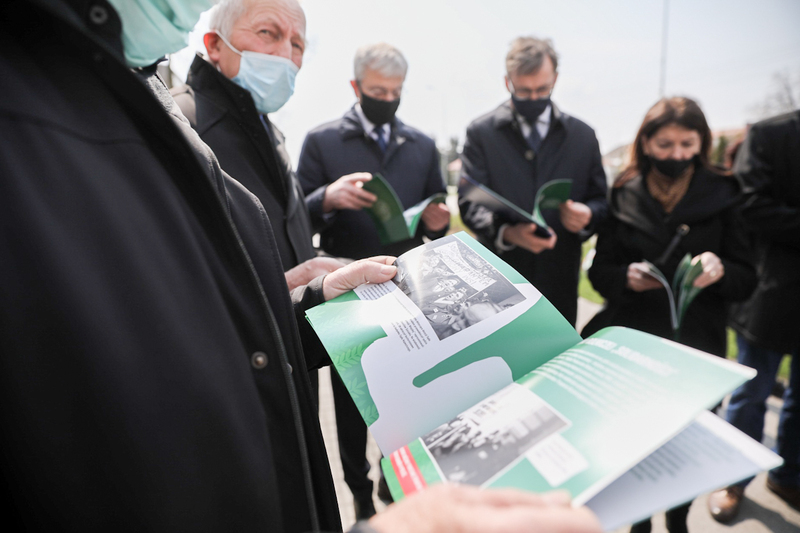 The opening of the exhibition in Milejów