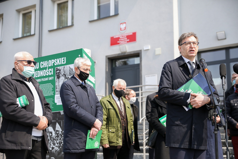 The opening of the exhibition in Milejów