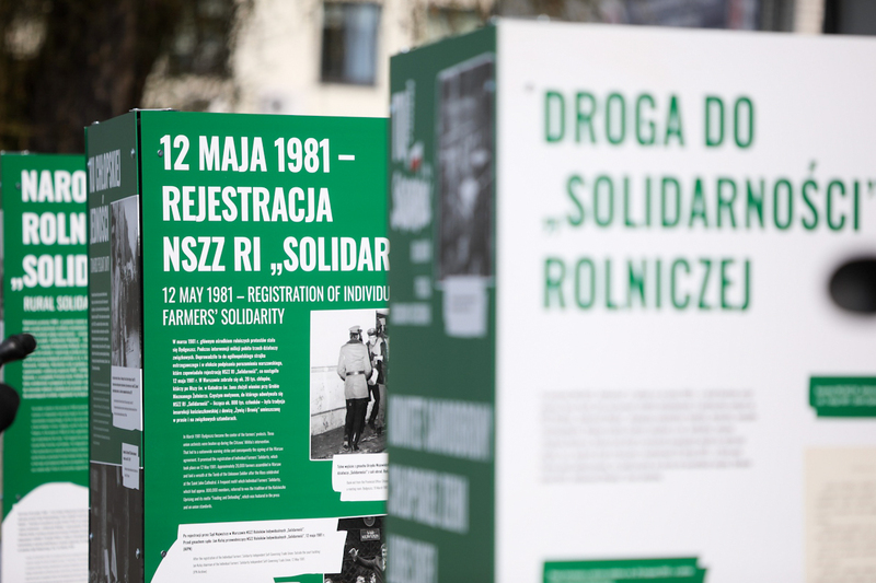 The opening of the exhibition in Milejów