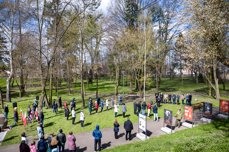 The "Order No. 00485. Anti-Polish Operation of the NKVD in Soviet Russia, Pułtusk, 27 April 2021; Photos: Sławek Kasper IPN