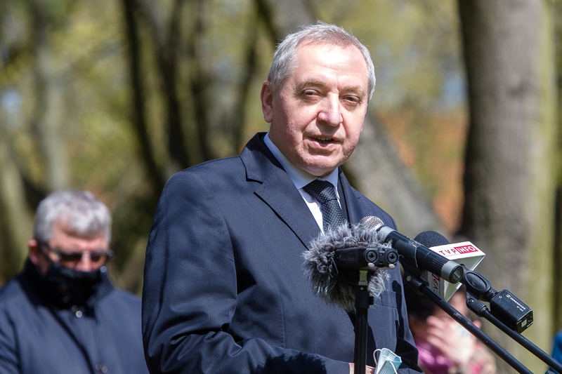 The "Order No. 00485. Anti-Polish Operation of the NKVD in Soviet Russia, Pułtusk, 27 April 2021; Photos: Sławek Kasper IPN