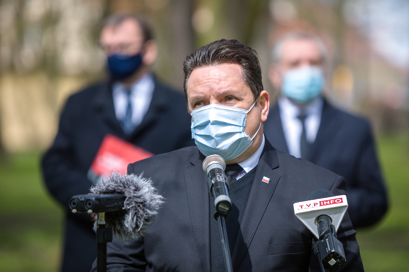 The "Order No. 00485. Anti-Polish Operation of the NKVD in Soviet Russia, Pułtusk, 27 April 2021; Photos: Sławek Kasper IPN