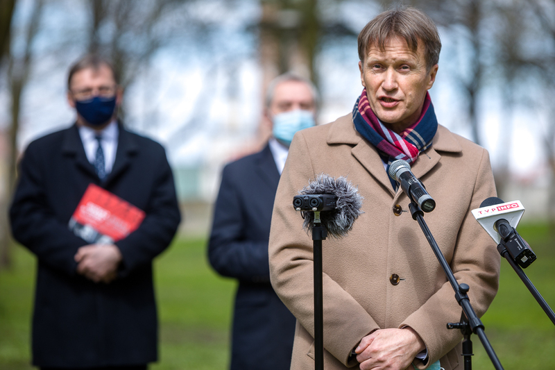 The "Order No. 00485. Anti-Polish Operation of the NKVD in Soviet Russia, Pułtusk, 27 April 2021; Photos: Sławek Kasper IPN