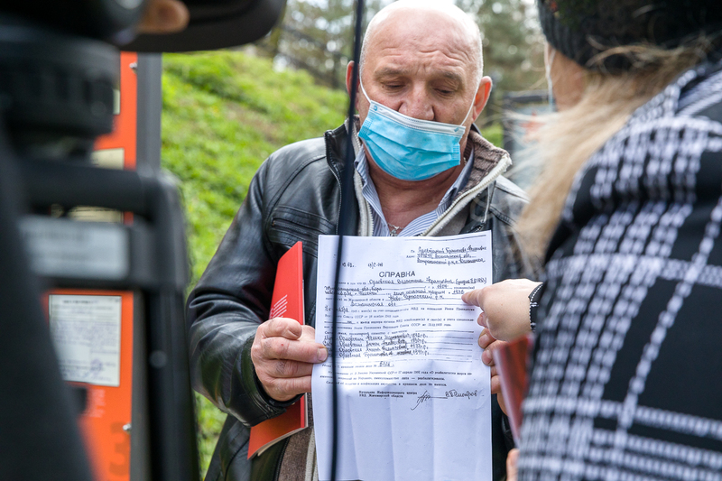 The "Order No. 00485. Anti-Polish Operation of the NKVD in Soviet Russia, Pułtusk, 27 April 2021; Photos: Sławek Kasper IPN