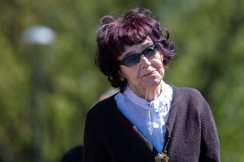 Commemorative celebrations at the Monument to Witold Pilecki on the 120th anniversary of his birth, Warsaw 13 May 2021
