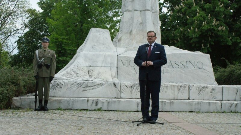 The 77th anniversary of the Battle of Monte Cassino, Warsaw, 18 May; Photo:Sławomir Bardski The 77th anniversary of the Battle of Monte Cassino, Warsaw, 18 May; Photo:Sławomir Bardski