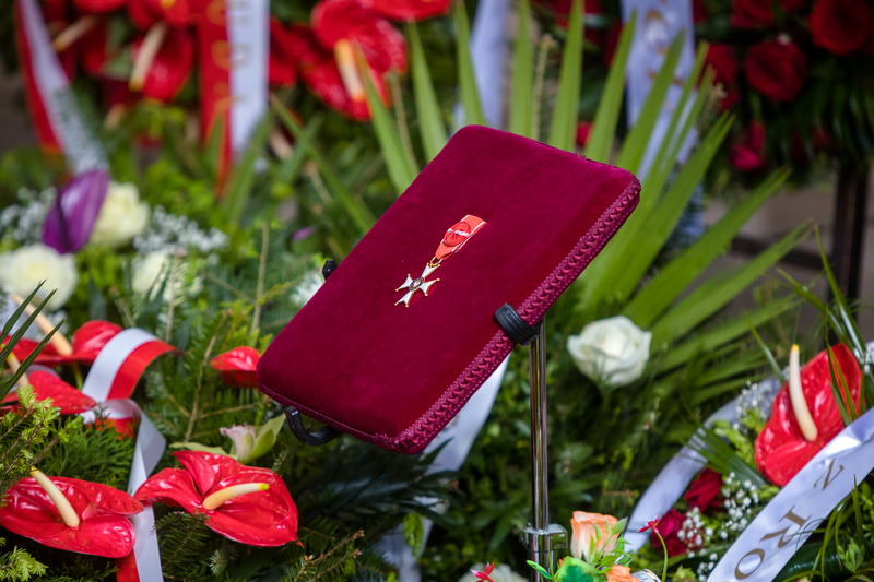 Janina Sobiczewska's funeral; Warsaw 18 May 2021, Photo: Sławek Kasper