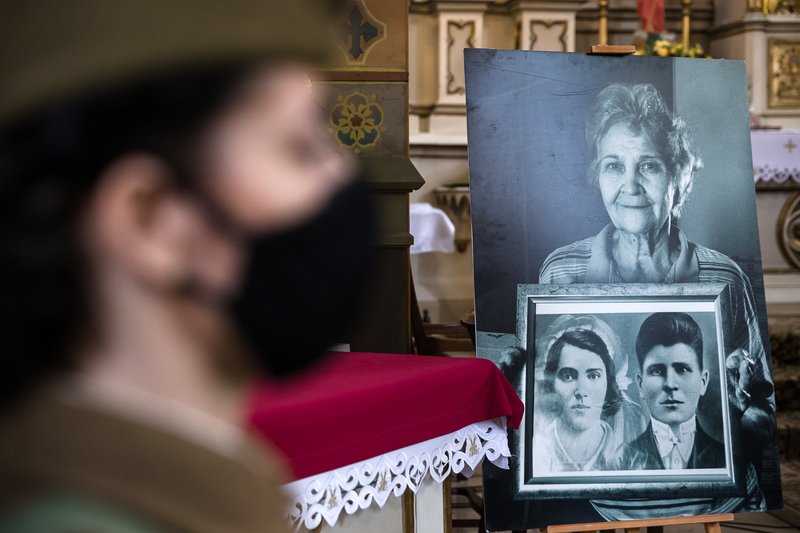 Janina Sobiczewska's funeral; Warsaw 18 May 2021, Photo: Sławek Kasper