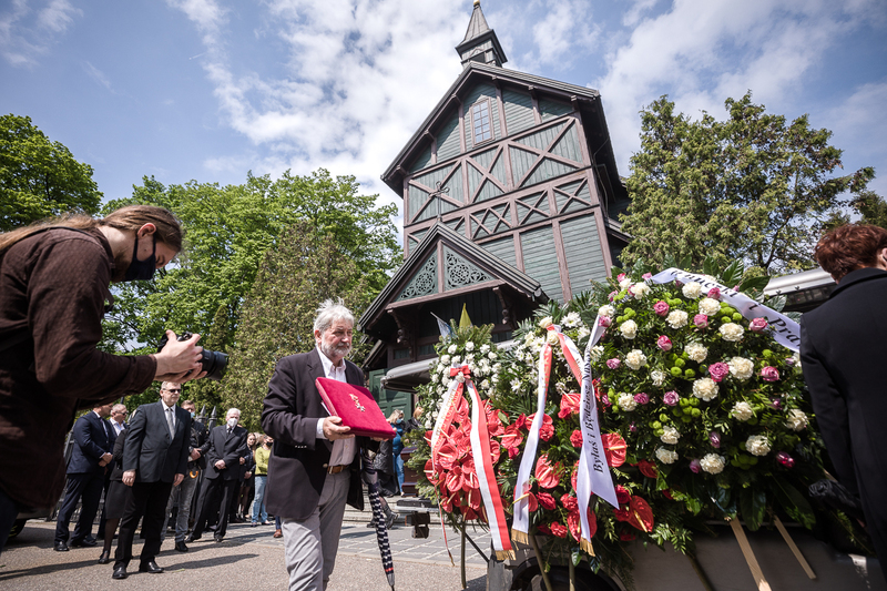 Janina Sobiczewska's funeral; Warsaw 18 May 2021, Photo: Sławek Kasper