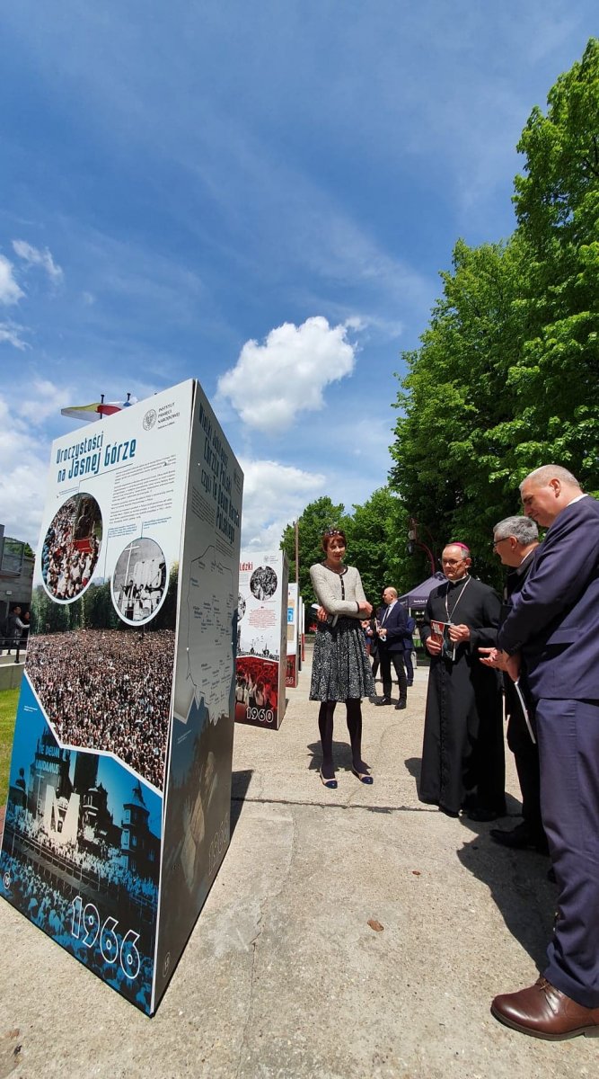 Opening of the exhibition "Fight for the Soul of the Nation. Around the Millennium of the Church and the Polish State 1956-1966 / 1967 "- Częstochowa, 21 May 2021