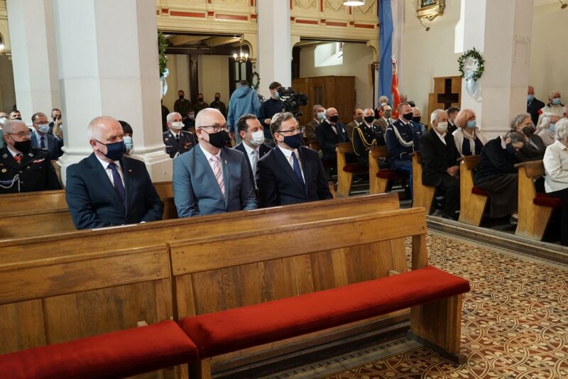 The erection ceremony for the Sanctuary of Our Lady of Klewa, Patroness of Borderland Families, in Skwierzyna (Lubuskie region), 22 May 2021, Photo: Jakub Wojewoda (IPN) The erection ceremony for the Sanctuary of Our Lady of Klewa, Patroness of Borderland Families, in Skwierzyna (Lubuskie region), 22 May 2021, Photo: Jakub Wojewoda (IPN)