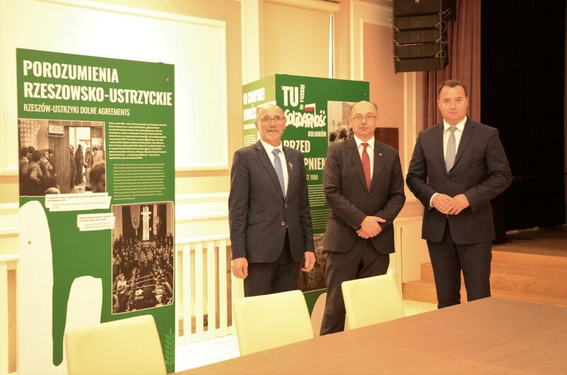 Otwarcie wystawy Zielona Solidarność w Zakliczynie