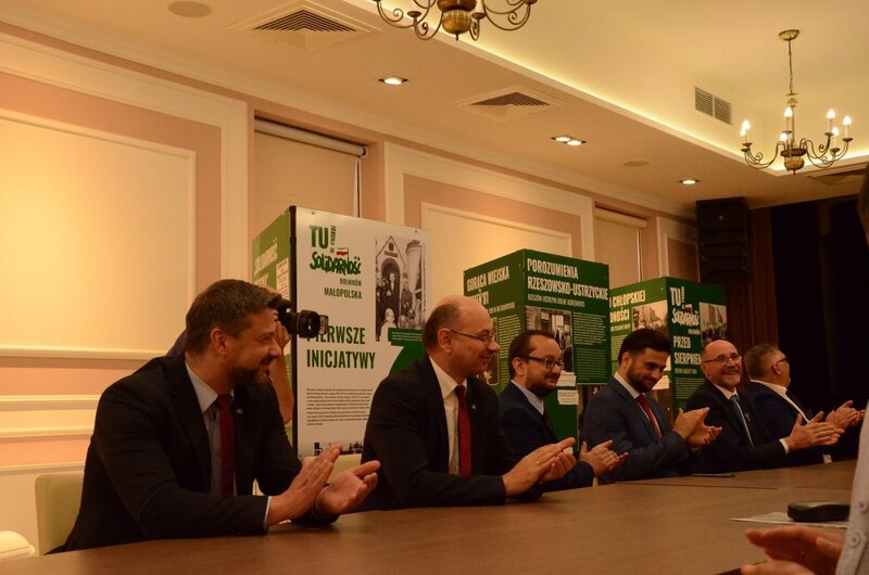 Otwarcie wystawy Zielona Solidarność w Zakliczynie